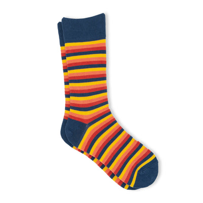 Men's yellow gradient socks