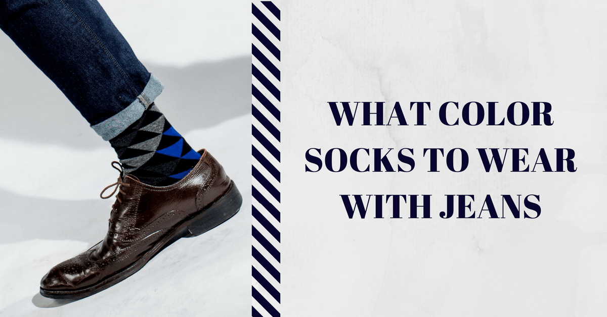 What color socks to wear with jeans Society Socks