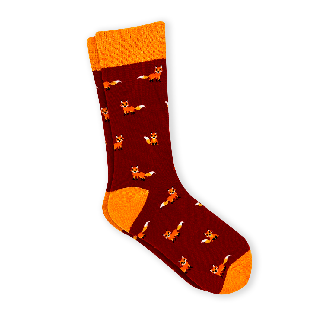 Fox Socks | Funky Socks With A Social Cause – Society Socks